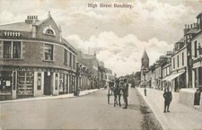 Banchory Scotland High Street OLD PHOTO picture
