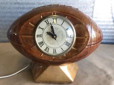 Vintage Ceramic Football Clock With Lanshire Clock Working Large picture