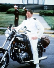 Richard Gere An Officer And A Gentleman 8x10 inch real photo On Bike picture
