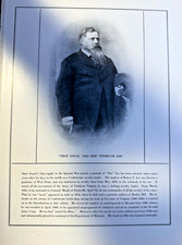1912 Vintage Illustration Confederate General Fitzhugh Lee picture