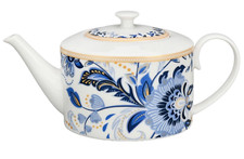 STPGOODS Melodie de Fleurs Porcelain Teapot in Gift Box Ceramic 1.2 qt Tea Pot picture