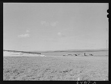 Photo:McCone County Montana 1930s Eastern Montana Farm Landscape picture