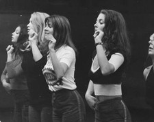 British Television Dance Troop Pans People Rehearsing Old Photo picture