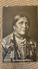 1907 George B. Cornish Otoe Indian Woman Native American Photograph Postcard picture