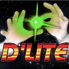 2 D'LITE Reg GREEN Magic Tricks light up thumbs tip DLITE  Finger JUNIOR picture