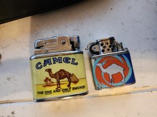 Vintage 1995 And 1997 RJRTC Camel Lighters Both Sparks / no fuel Lot Of 2 picture