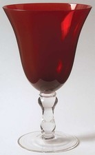 Home Essentials Ruby Red Water Goblet 4359530 picture
