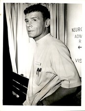 BR24 1965 Original Photo BEN CASEY Harry Landers Handsome TV Show Actor Doctor picture