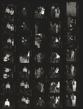 Contact Photo Sheet & Negatives Manilow Madonna Eastwood Rockwell Nicholson 1985 picture