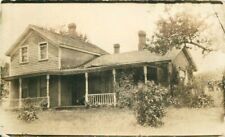 1924 Large Residence RPPC Photo Postcard 22-415 picture