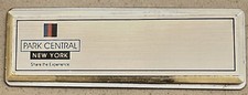 Park Central Hotel New York 870 7th Avenue New York, NY 10019 NAME TAG 3” x 1” picture