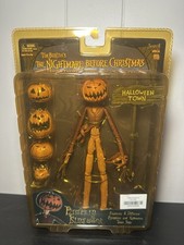 NECA Nightmare Before Christmas Pumpkin King Jack Series 4 Reel Toys 2006 Sealed picture