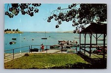 Vintage California Postcard TURLOCK Lake State Park 1978 to Los Angeles CA picture