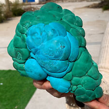 2.99LB  Natural chrysocolla/Malachite transparent cluster rough mineral sample picture