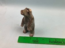Vintage Inuit carving of a Bear, soapstone 5