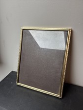 Vintage Brass Framed Picture Holder  8”x10” picture
