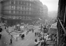 Rue Etienne Marcel Les Halles middle work Paris France Februar- 1932 Old Photo picture