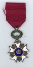 BELGIUM Kroonorde/Ordre de la Couronne Belgian Order of the Crown  Knight Cross picture