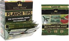 King Palm | Flavored Filter Tips | Watermelon Wave | 50 Pack | Rolling Tips picture