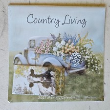 2027 Calendar/Country Living/12 monthly calendar/Factory Sealed. picture