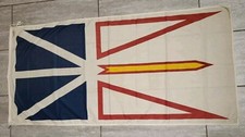 Early Vintage Newfoundland Canada Flag 55