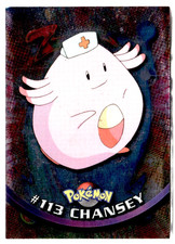 Topps 2000 Topps Chrome Pokémon TV Animation Edition #113 Chansey Holochrome picture