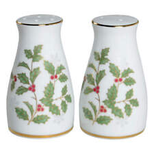 Noritake Holly and Berry Gold Salt & Pepper 10168879 picture