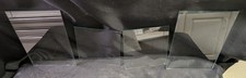 Set of Original Seeburg 100-C Jukebox front glass panels for Title Strips picture
