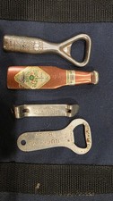 Vintage Toledo Buckeye Brewing Co. Advertising Bottle Opener Lot (4) - Rare Beer picture