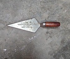 Vintage Advertising Mini Trowel C. Garrett Co. St. Louis Garage Builder picture