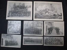 8 1899 Spanish American War Prints Officers & Crew of the Battleship 