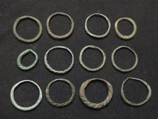Ancient twisted rings 9-13 centuries AD. 12 Pcs picture