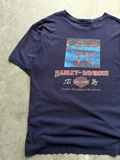 Rare 2000s Vintage Harley Davidson Hiroshima Japan Shirt Made in EU Men’s Xl  picture