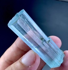 126 Carat Aquamarine Crystal Specimen From Skardu Pakistan picture