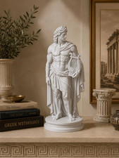 Apollo Statue, 3D Printed Greek God Sculpture, Classical Art Figurine picture
