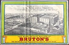 Antique Early 20th Century Bruton's Snuff Needle Book Advertising Card - RARE picture