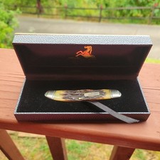 Vintage Colt SAM COLT Signature Series 3 Blade Pocket Knife CT 248 W/ Box picture