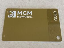 MLIFE MGM REWARDS GOLD SLOT PLAYERS CARD BLANK NO NAME picture