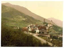 Hospenthal, Andermatt, Switzerland c1900 OLD PHOTO picture