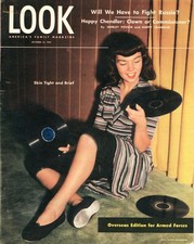 Look Magazine - Overseas Edition for Armed Forces  -  October 16, 1945 -Original picture