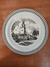 Vintage Wedgewood Emory University Glenn Memorial Methodist Church Plate 10