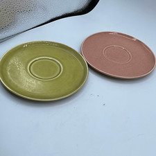 Lot of 2 Russel Wright American Modern” line saucers. picture