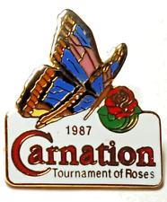 Rose Parade 1987 CARNATION TOR Lapel Pin (082623) picture