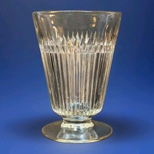 EAPG Ribbed Flared Footed Spooner or Bouquet Vase picture
