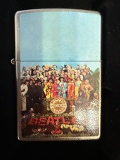 The Beatles Sgt. Peppers Lonely Hearts Club Band Zippo Lighter John Lennon NIB picture