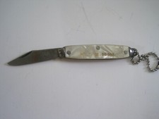Mobridge South Dakota Souvenir Vintage Pocket Knife Pearl Handle picture