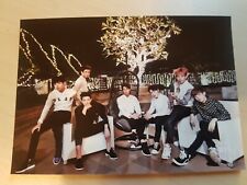 BTS 1st Fan Meeting muster official GROUP post card /         photo card picture