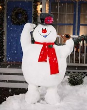 5.9 FT ANIMATED FROSTY THE SNOWMAN CHRISTMAS ANIMATRONIC NEW IN BOX picture