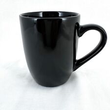 Royal Norfolk Classic Black Stoneware Coffee Cup Mug 12 oz picture