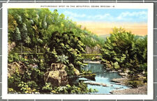 Picturesque Spot In Beautiful Ozark Region Land Of A Million Smiles 1939 picture